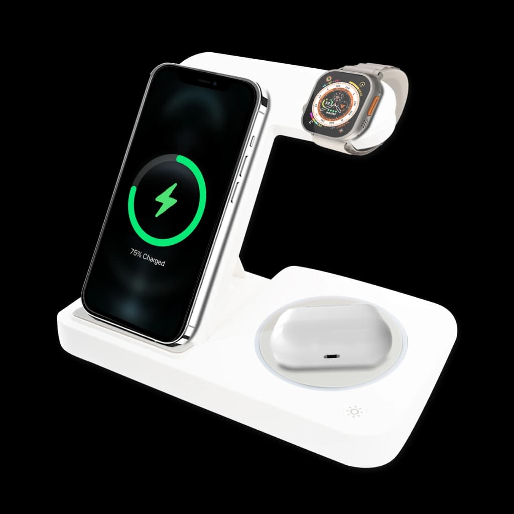 Wireless Charging Stand for Phone - Rectangular 