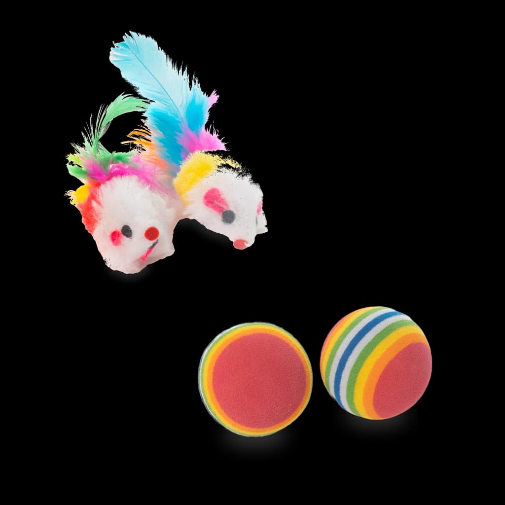 Cat Toy Set - 21 Pieces