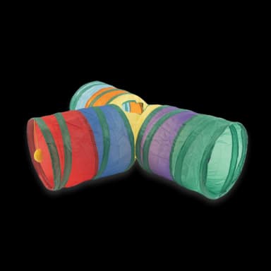 Cat Toy Set - 24 Pieces with T-Tunnel