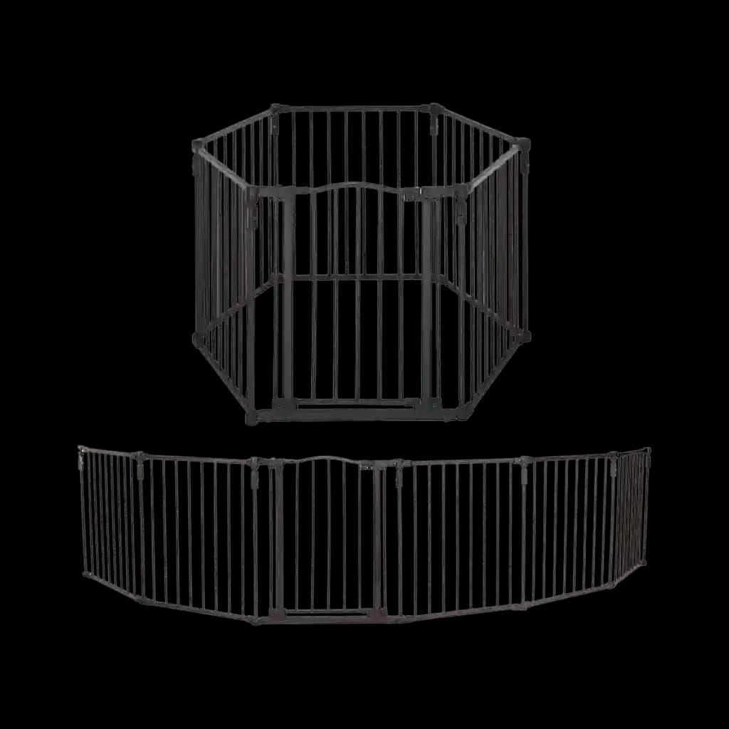 Six-Panel Metal Pet Yard