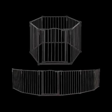 Six-Panel Metal Pet Yard