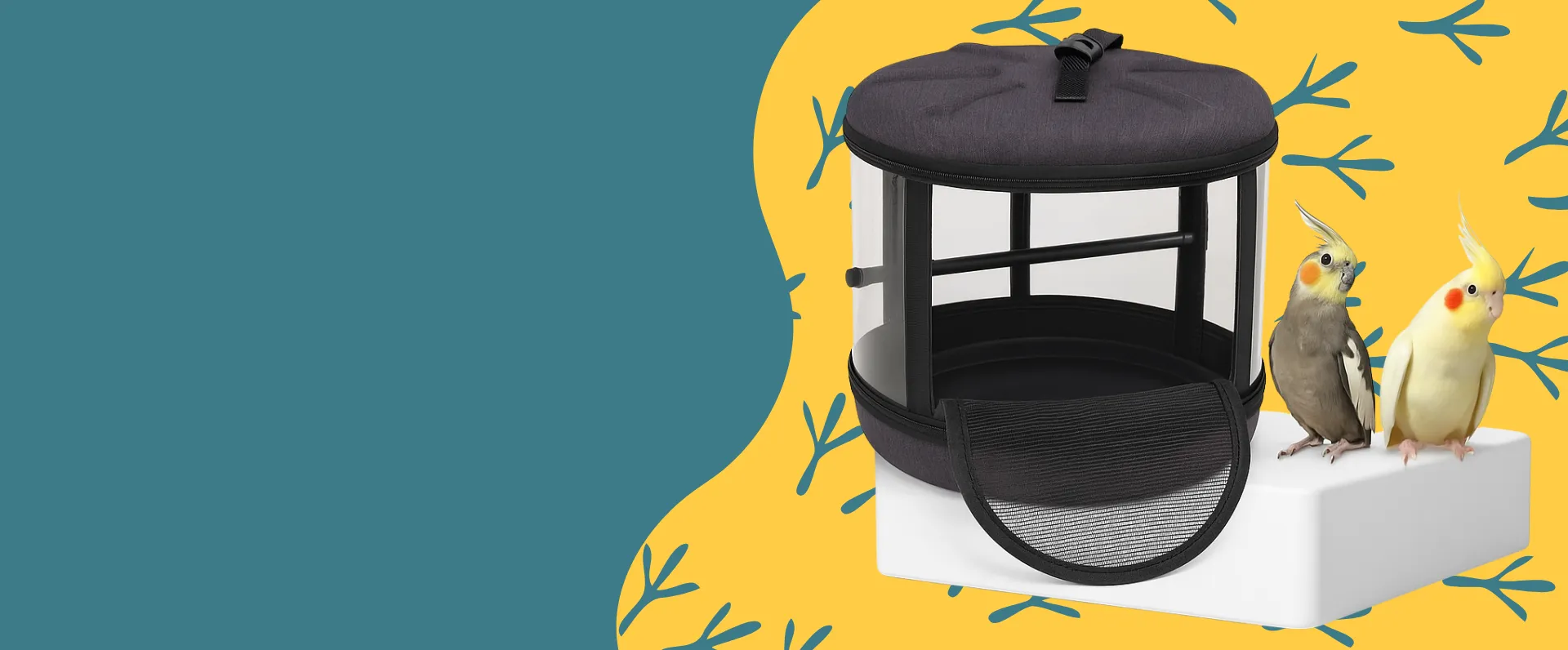 K&H Mod Bird Carrier Travel Cage