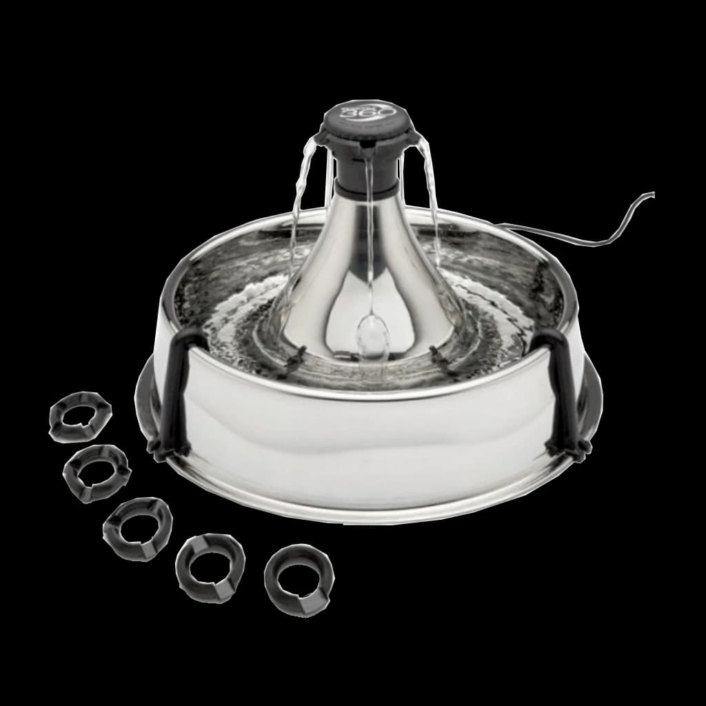 Stainless 360 Pet Fountain